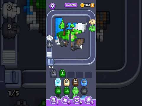 Pixel Flow Level 2052 Walkthrough