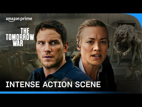 Dan's Intense Fight with the Aliens | The Tomorrow War | Chris Pratt | Prime Video India