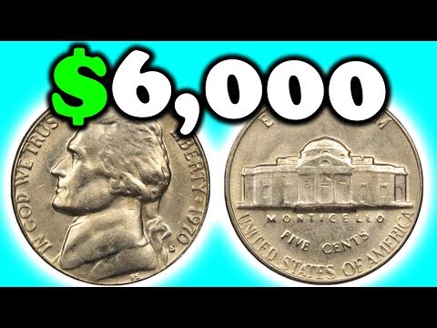MOST EXPENSIVE NICKELS FROM THE 1970'S - RARE NICKEL COINS WORTH MONEY!!