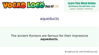 Video thumbnail for aqueducts