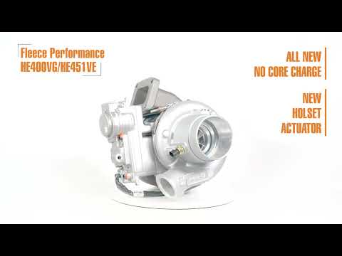 Fleece Performance HE400VG / HE451VE Turbochargers
