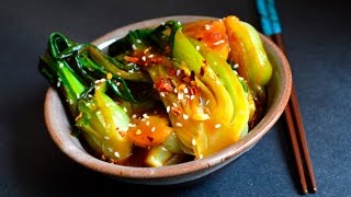 Vegan Bok Choy Stir Fry - Sugar Free Sauce (Paleo)