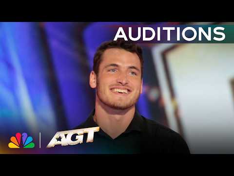 Nolan Ross Palmer&rsquo;s Hot Dogs Catch FIRE! | Auditions | AGT 2026