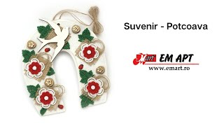Suvenir pentru Baba Marta - Potcoava