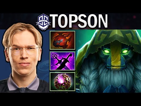 Earth Spirit Dota 2 7.33 Topson with Tarrasque - Octarine