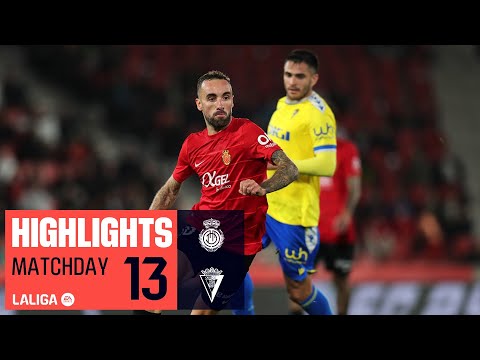 Resumen de Mallorca vs Cádiz Matchday 13