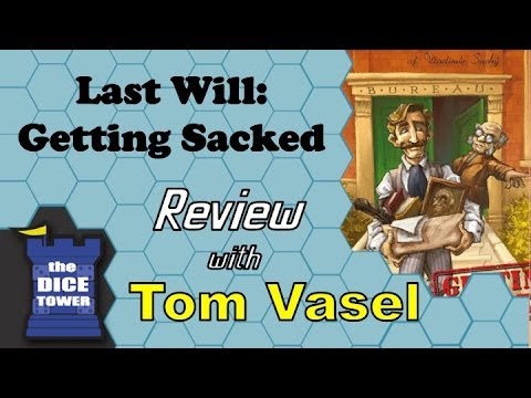 Dice Tower Reviews: Last Will: Getting Sacked