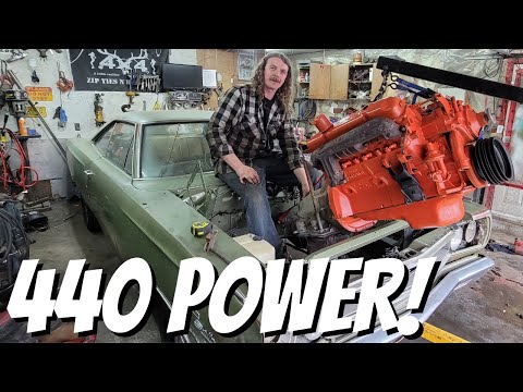Installing a HP 440 Into My 1968 Road Runner Clone - Big Block Power!