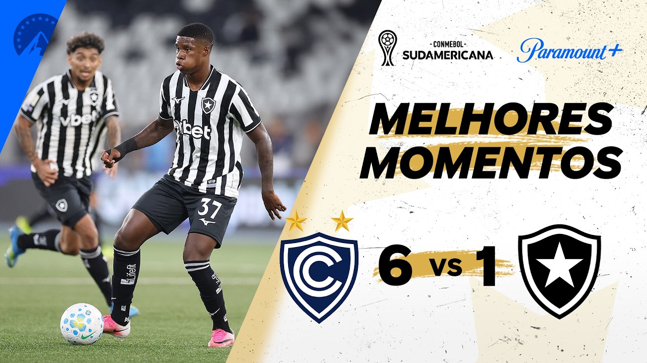 VÍDEO | Gols e principais lances de Cienciano 6×1 Botafogo pela Copa Sul-Americana