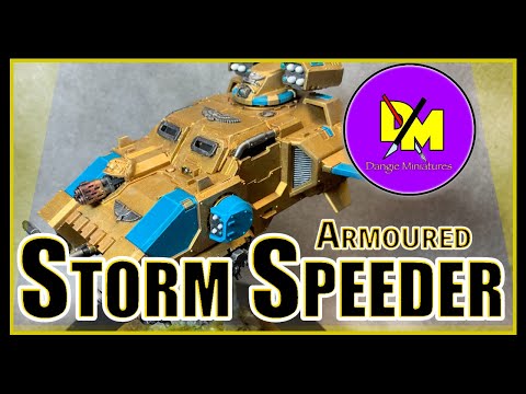 Kitbash: Armoured Storm Speeder.