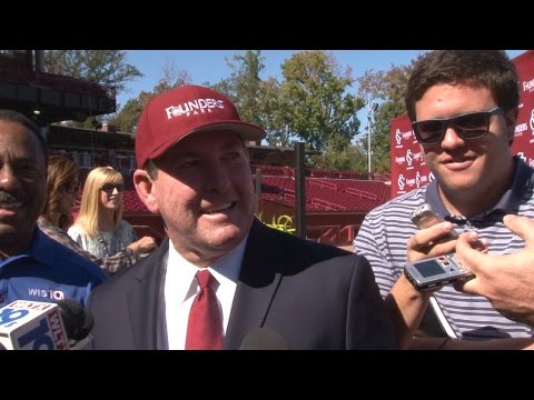 Ray Tanner Media Comments on Founders Park - 10/22/15