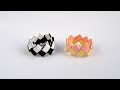 Easy Modular PAPER RING Origami Tutorial DIY By ColorMania