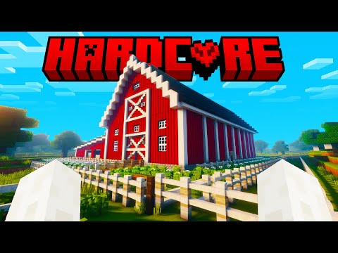 I CREATE MY FARM IN MINECRAFT HARDCORE - Ep. 28