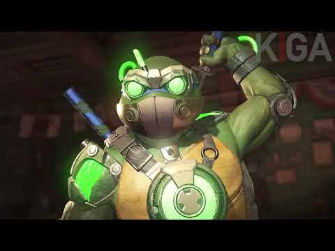 DARKSEID VS LEONARDO DICAPRIO NINJA TURTLE TMNT ALL DIALOGUES QUOTE INJUSTICE 2 2020
