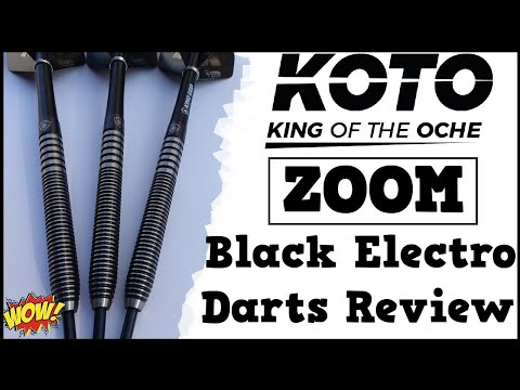 KOTO Zoom Black Electro Darts Review - INCREDIBLE $35 Darts!!