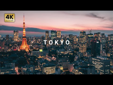 Tokyo from Above 4K UHD - A Cinematic Drone Journey