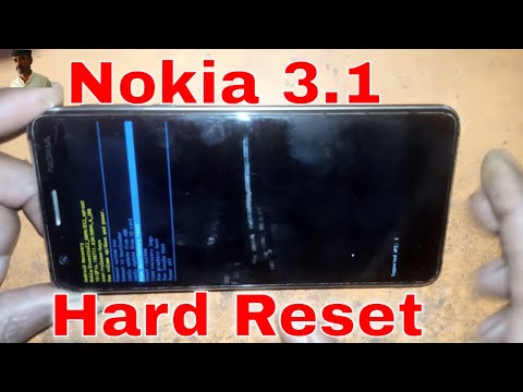 Nokia 3.1 Hard Reset HARD RESET NOKIA 3.1 - Wipe Data / Bypass Screen Lock