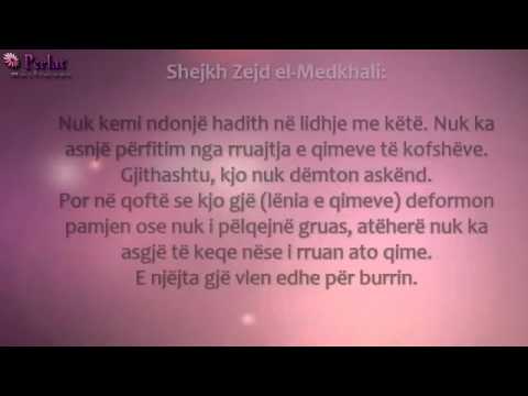 Gjykimi për burrat dhe gratë që t´i rruajnë qimet e kofshëve - Zejd el-Medkhali -