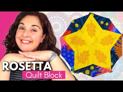 How to Make La Passacaglia Rosettas | English Paper Piecing Basics | La Pass Rosetta Quilt Tutorial