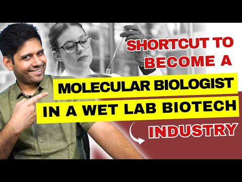 Shortcut To Become A Molecular Biologist In Biotech Industry #molecularbiology #biotechnology