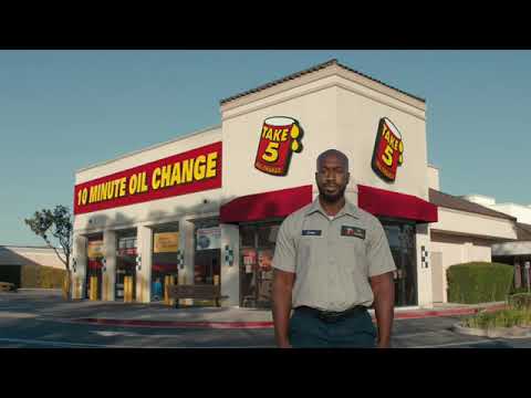 Jordan Hubbard in Take 5 Oil  commercial