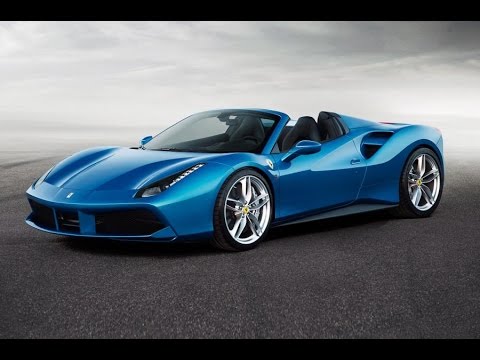 2016 Ferrari 488 Spider revealed