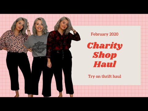 Charity Shop/Thrift Haul + Size 14/16 Try On!