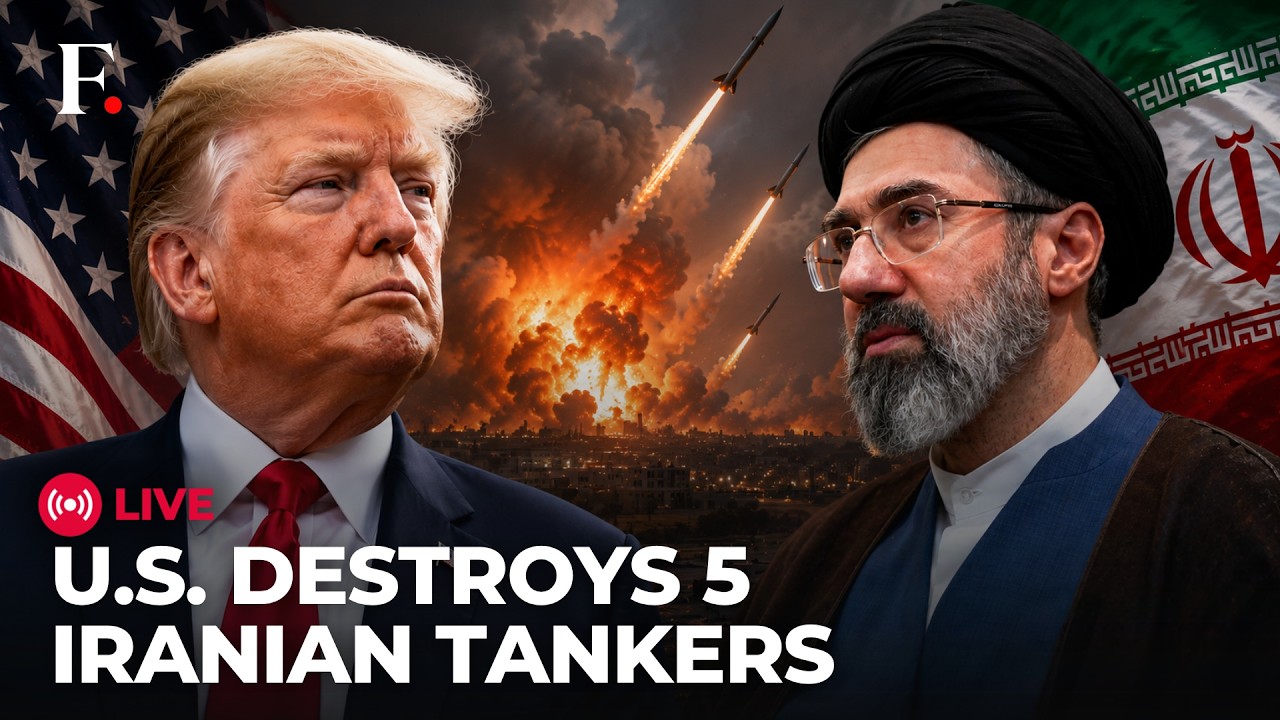 BREAKING: US Destroys 5 Iranian Oil Tankers As Iran Strikes US Base In Jordan | US IRAN WAR LIVE