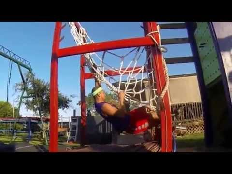 GZG Ninja Warrior Competition 2014 Stage 1 - Abel Gonzalez run