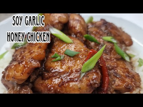 SOY, GARLIC AND HONEY GLAZED CHICKEN | A QUICK AND EASY WEEKNIGHT RECIPE | 30 MINS MEALS