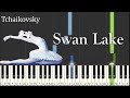 Swan Lake Tchaikovsky Easy Piano Tutorial Free Swan Lake Sheet Music PDF