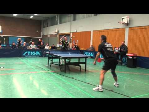 Best of TT-Landesliga (HD+) Abwehr vs. Angriff! A. Grothe vs. M. Nassauer Sa. 14.11.2015