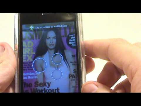 Video review of the iPhone App; Squeeze it