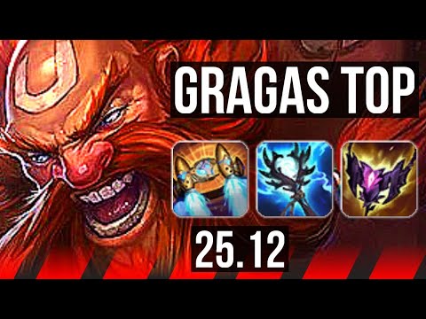 GRAGAS vs KLED (TOP) | 42k DMG | NA Challenger | 25.12