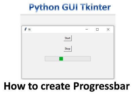 Progressbar In Tkinter Python Tkinter Gui Tutorial Part18
