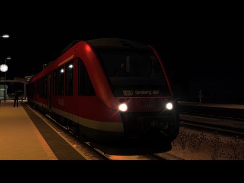 Train Simulator Classic/ Pegnitztalbahn/ RB30 nach Nürnberg Hbf (BR 648)/ Jneco/ DE/ PC