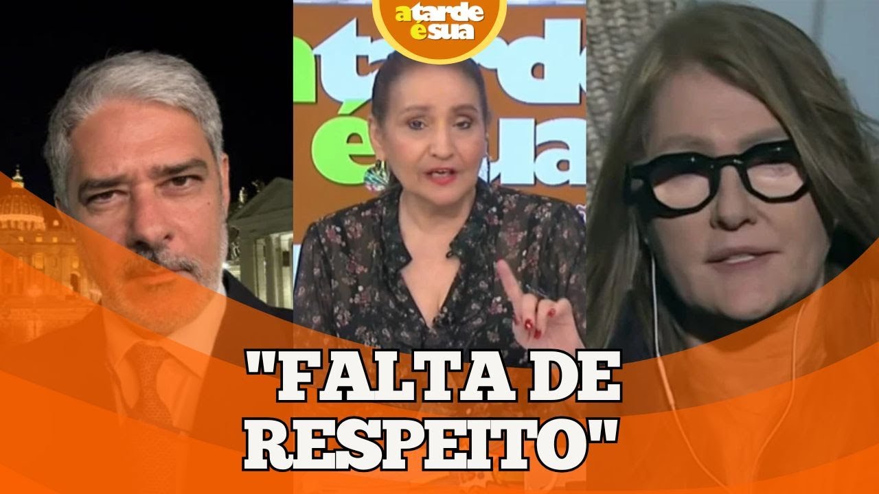 Sonia Abrão defende Bonner após polêmica com Ilze Scamparini: "Ele estava sendo cordial"