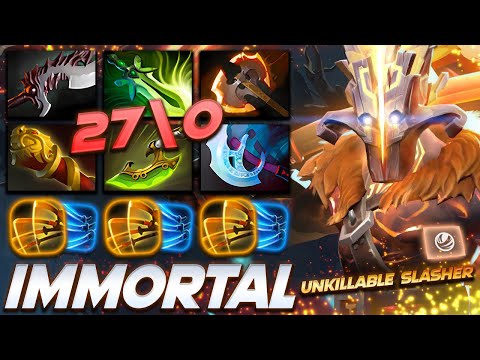 Juggernaut Unkillable Slasher Samurai - Dota 2 Pro Gameplay [Watch & Learn]