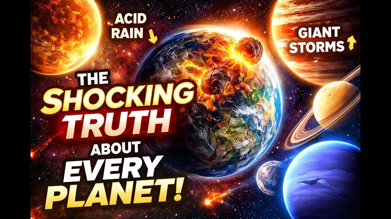 The Shocking Reality of Every Planet – Even Earth Isn’t Safe!🌍⚡