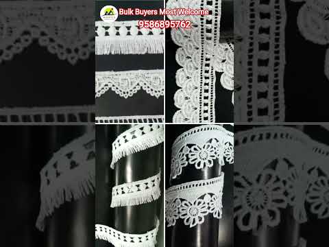 White Guipure Semidull Lace