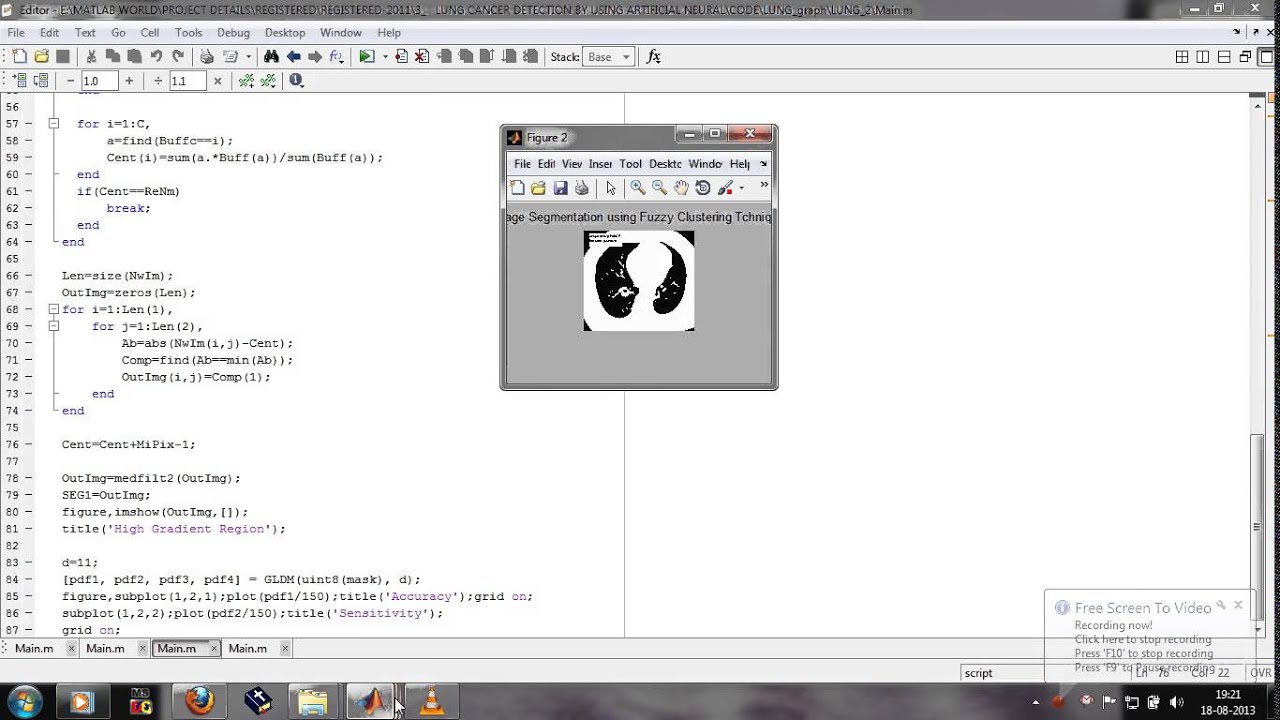LUNG CANCER DETECTION BY USING ARTIFICIAL NEURAL  NETWORK AND FUZZY CLUSTERING METHODS
