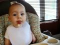 Gavin Eating Off His Tray