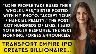 Sister Posted 'Some People Take Buses' - Then My Aviation Company Went Public