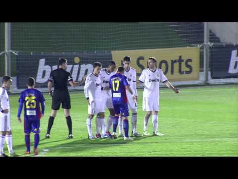 Gol de Edu Albácar en el Real Madrid Castilla (0-1) Elche CF - HD
