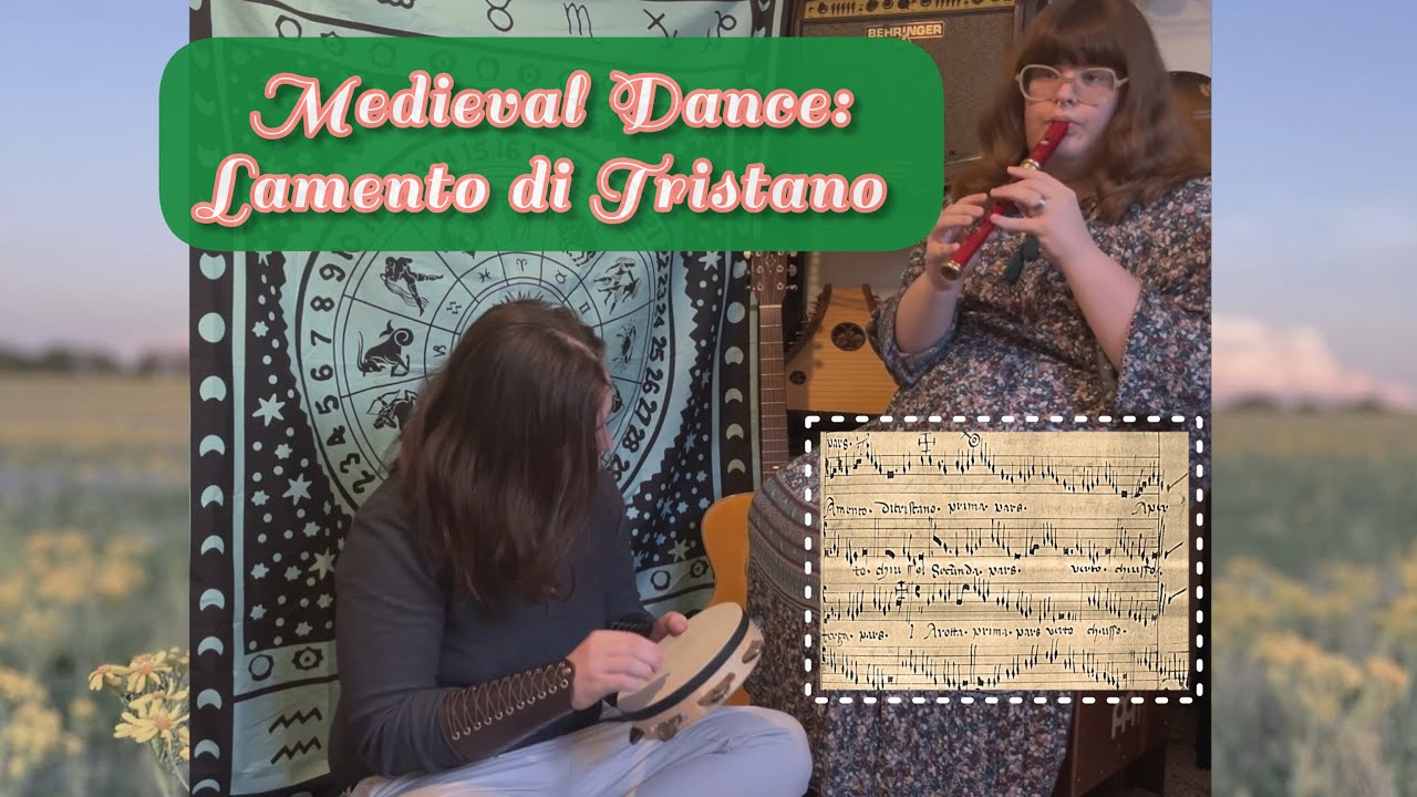 Medieval Dance - Lamento di Tristano (Psaltery, Recorder, Tambourine)