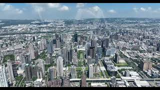 台中七期 夏綠地公園 大遠百 聯聚 臺中國家歌劇院 台中市政府 麗格 中國信託 捷運市政府站 日景 5.1K30 空拍素材