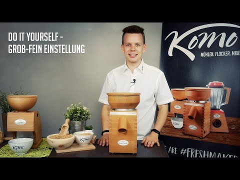 KoMo DIY - grob-fein Einstellung