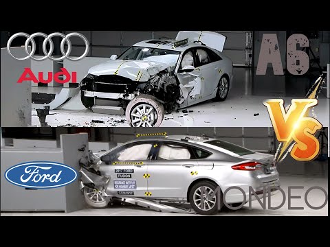 FORD Mondeo mk5  VS Audı A6 - CRASH TEST