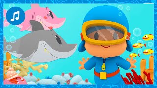 🦈 Familía Tubarão | MÚSICA INFANTIL, Desenhos animados para Crianças - POCOYO