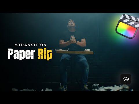 mTransition Paper Rip Tutorial — Reworking the edit’s narrative with torn paper visuals — MotionVFX